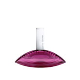 Calvin Klein Euphoria perfume for women in a sleek purple and silver bottle with modern design